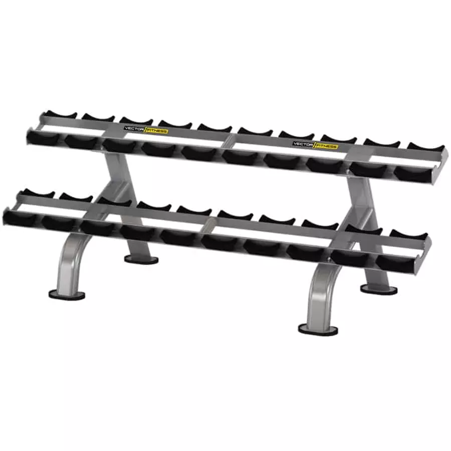 Vector Fitness 2 soros súlyzótartó állvány 10 pár súlyzóhoz - Image 4